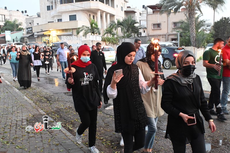 كفرقاسم- فيديو: مسيرة المشاعل السنوية - صمت اللسان فعزفت الاذن  فنطق القلب وذرفت العين - وعادل عامر  لهذه المسيرة قدسية خاصة ... وادعو الجميع للمشاركة غدا في احياء الذكرى ال65